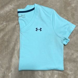 Under Armour Teal Loose Heatgear Tee